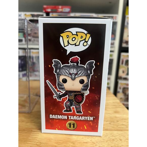 OFFICIAL WONDERCON STICKER Daemon Targaryen Funko Pop #11 House Dragon Thrones - Picture 2 of 6